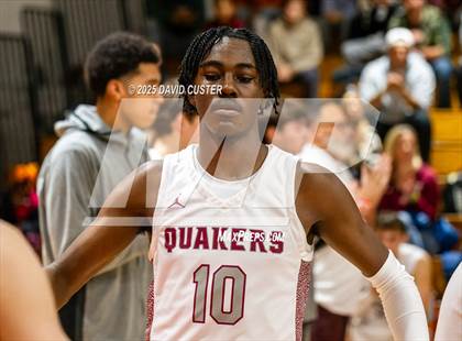 Thumbnail 3 in Sidwell Friends vs. Clinton Grace Christian (Capital Hoops Mayhem on Military) photogallery.