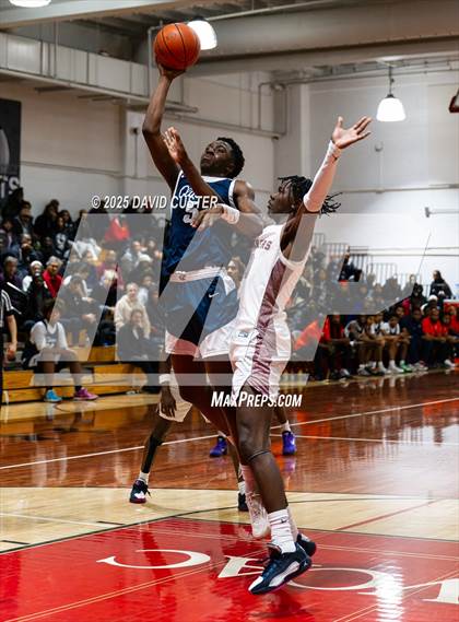 Thumbnail 3 in Sidwell Friends vs. Clinton Grace Christian (Capital Hoops Mayhem on Military) photogallery.