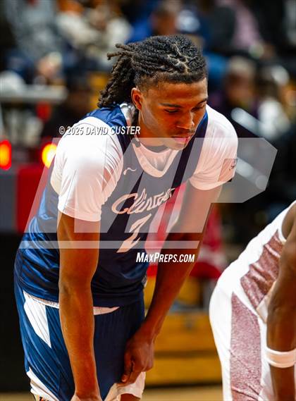 Thumbnail 3 in Sidwell Friends vs. Clinton Grace Christian (Capital Hoops Mayhem on Military) photogallery.