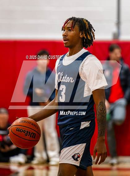 Thumbnail 1 in Sidwell Friends vs. Clinton Grace Christian (Capital Hoops Mayhem on Military) photogallery.