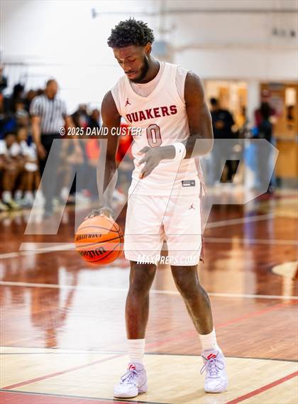 Thumbnail 1 in Sidwell Friends vs. Clinton Grace Christian (Capital Hoops Mayhem on Military) photogallery.