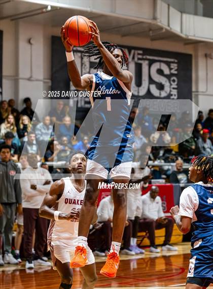Thumbnail 3 in Sidwell Friends vs. Clinton Grace Christian (Capital Hoops Mayhem on Military) photogallery.
