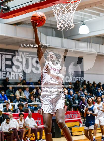 Thumbnail 2 in Sidwell Friends vs. Clinton Grace Christian (Capital Hoops Mayhem on Military) photogallery.