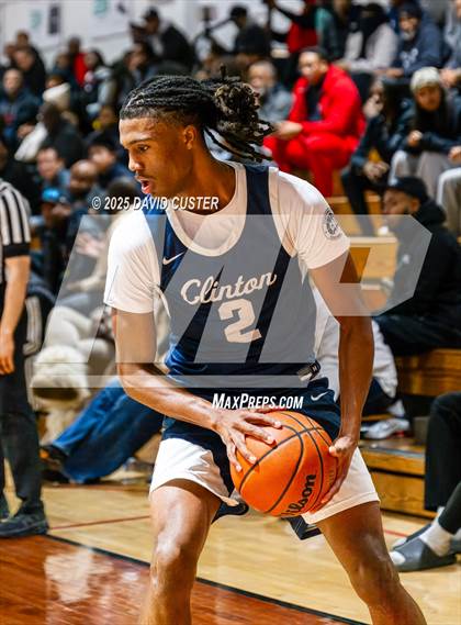 Thumbnail 3 in Sidwell Friends vs. Clinton Grace Christian (Capital Hoops Mayhem on Military) photogallery.