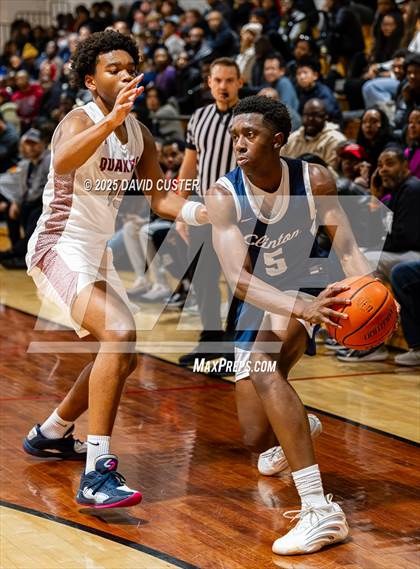 Thumbnail 3 in Sidwell Friends vs. Clinton Grace Christian (Capital Hoops Mayhem on Military) photogallery.