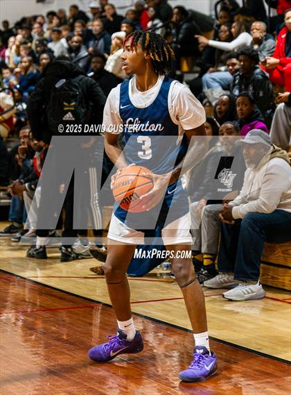 Thumbnail 2 in Sidwell Friends vs. Clinton Grace Christian (Capital Hoops Mayhem on Military) photogallery.