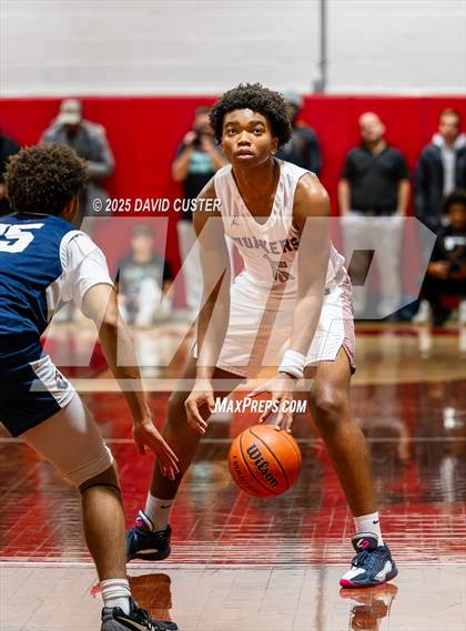 Thumbnail 2 in Sidwell Friends vs. Clinton Grace Christian (Capital Hoops Mayhem on Military) photogallery.