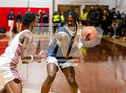 Thumbnail 3 in Sidwell Friends vs. Clinton Grace Christian (Capital Hoops Mayhem on Military) photogallery.