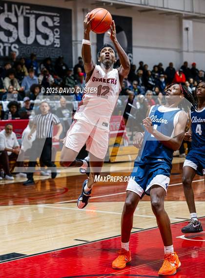 Thumbnail 1 in Sidwell Friends vs. Clinton Grace Christian (Capital Hoops Mayhem on Military) photogallery.