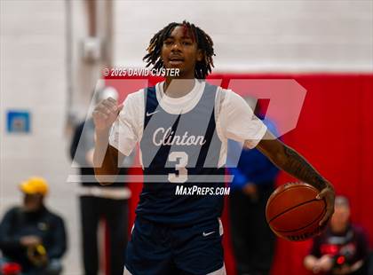 Thumbnail 2 in Sidwell Friends vs. Clinton Grace Christian (Capital Hoops Mayhem on Military) photogallery.