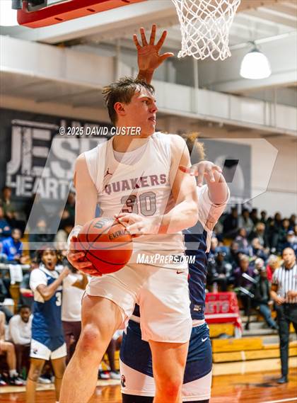 Thumbnail 1 in Sidwell Friends vs. Clinton Grace Christian (Capital Hoops Mayhem on Military) photogallery.