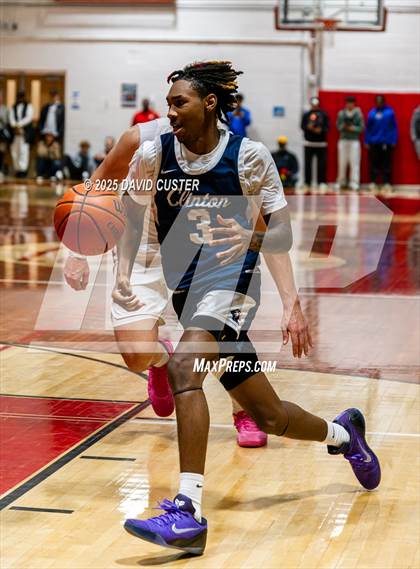 Thumbnail 2 in Sidwell Friends vs. Clinton Grace Christian (Capital Hoops Mayhem on Military) photogallery.