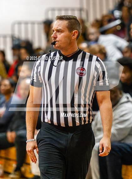 Thumbnail 3 in Sidwell Friends vs. Clinton Grace Christian (Capital Hoops Mayhem on Military) photogallery.