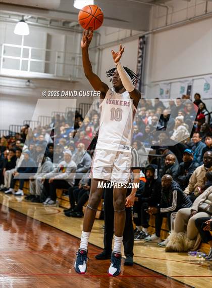 Thumbnail 2 in Sidwell Friends vs. Clinton Grace Christian (Capital Hoops Mayhem on Military) photogallery.
