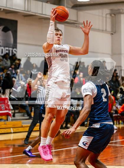 Thumbnail 1 in Sidwell Friends vs. Clinton Grace Christian (Capital Hoops Mayhem on Military) photogallery.