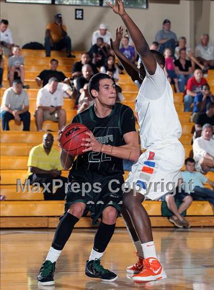 Thumbnail 2 in Trinity vs. St. Raymond Boys (City of Palms Classic) photogallery.