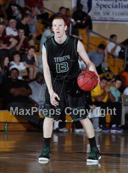 Thumbnail 3 in Trinity vs. St. Raymond Boys (City of Palms Classic) photogallery.