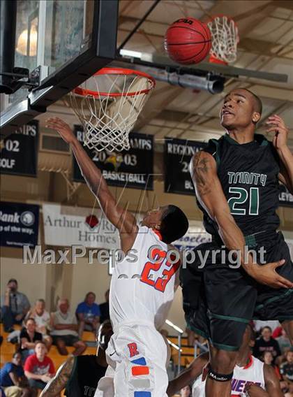 Thumbnail 3 in Trinity vs. St. Raymond Boys (City of Palms Classic) photogallery.