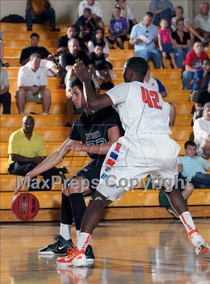 Thumbnail 1 in Trinity vs. St. Raymond Boys (City of Palms Classic) photogallery.