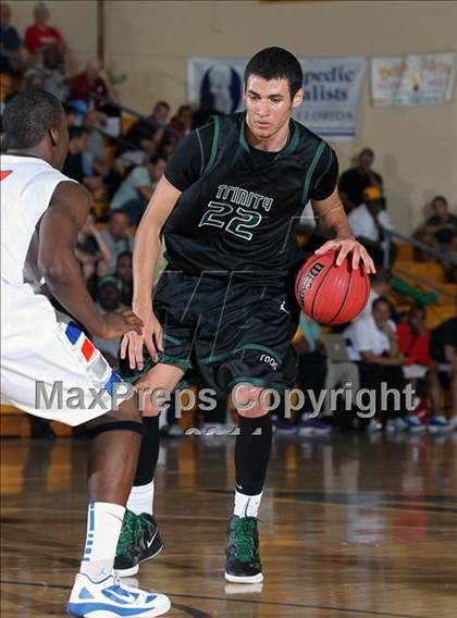 Thumbnail 1 in Trinity vs. St. Raymond Boys (City of Palms Classic) photogallery.