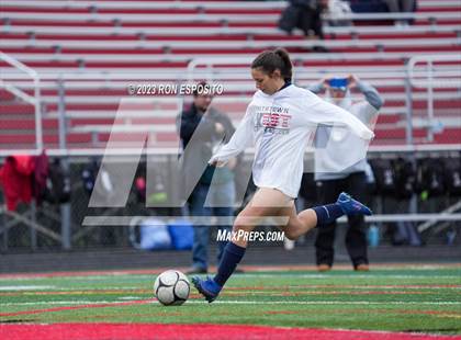 Thumbnail 1 in Smithtown West vs Half Hallow Hills West (NYSPHSAA Section XI Class A Final) photogallery.
