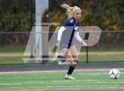Thumbnail 2 in Smithtown West vs Half Hallow Hills West (NYSPHSAA Section XI Class A Final) photogallery.