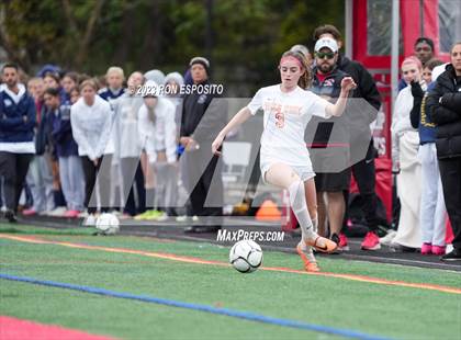 Thumbnail 3 in Smithtown West vs Half Hallow Hills West (NYSPHSAA Section XI Class A Final) photogallery.