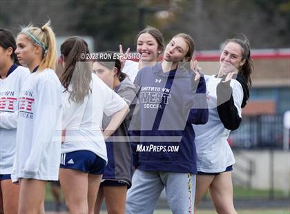Thumbnail 1 in Smithtown West vs Half Hallow Hills West (NYSPHSAA Section XI Class A Final) photogallery.