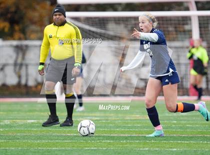 Thumbnail 2 in Smithtown West vs Half Hallow Hills West (NYSPHSAA Section XI Class A Final) photogallery.