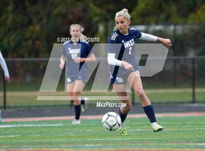 Thumbnail 1 in Smithtown West vs Half Hallow Hills West (NYSPHSAA Section XI Class A Final) photogallery.