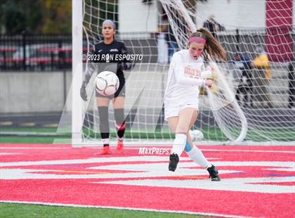 Thumbnail 1 in Smithtown West vs Half Hallow Hills West (NYSPHSAA Section XI Class A Final) photogallery.