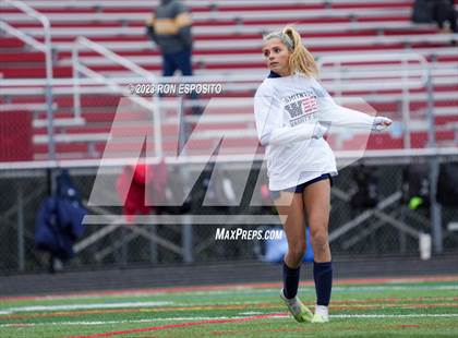Thumbnail 3 in Smithtown West vs Half Hallow Hills West (NYSPHSAA Section XI Class A Final) photogallery.