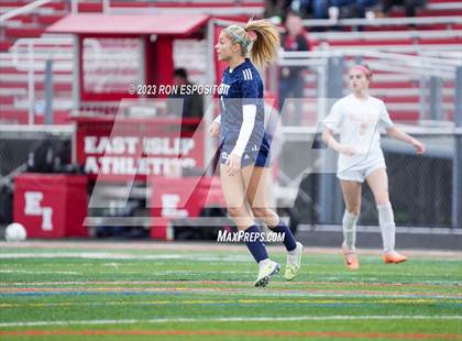 Thumbnail 2 in Smithtown West vs Half Hallow Hills West (NYSPHSAA Section XI Class A Final) photogallery.