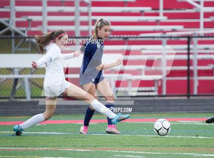 Thumbnail 2 in Smithtown West vs Half Hallow Hills West (NYSPHSAA Section XI Class A Final) photogallery.