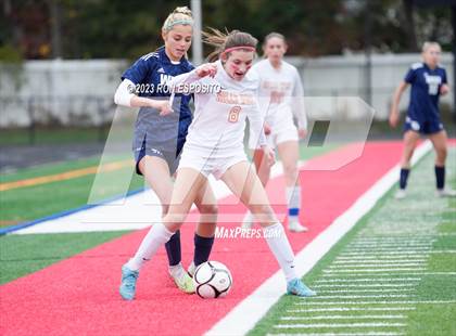 Thumbnail 3 in Smithtown West vs Half Hallow Hills West (NYSPHSAA Section XI Class A Final) photogallery.