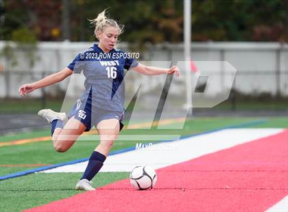 Thumbnail 1 in Smithtown West vs Half Hallow Hills West (NYSPHSAA Section XI Class A Final) photogallery.