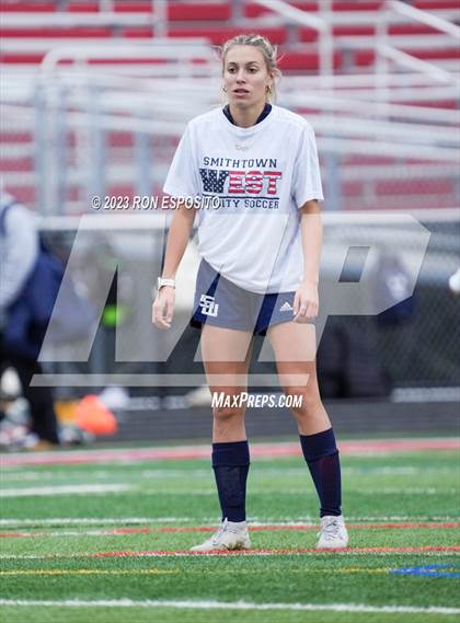 Thumbnail 1 in Smithtown West vs Half Hallow Hills West (NYSPHSAA Section XI Class A Final) photogallery.