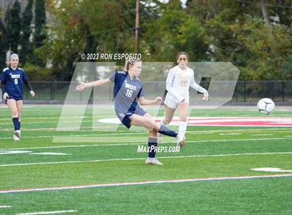 Thumbnail 2 in Smithtown West vs Half Hallow Hills West (NYSPHSAA Section XI Class A Final) photogallery.