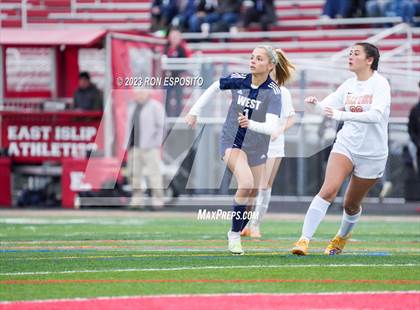 Thumbnail 1 in Smithtown West vs Half Hallow Hills West (NYSPHSAA Section XI Class A Final) photogallery.