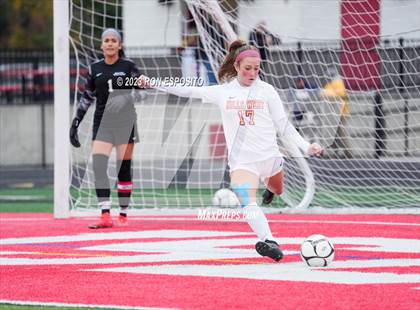 Thumbnail 2 in Smithtown West vs Half Hallow Hills West (NYSPHSAA Section XI Class A Final) photogallery.