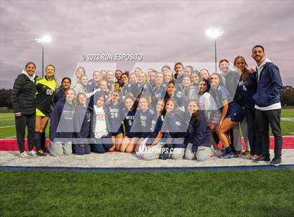 Thumbnail 3 in Smithtown West vs Half Hallow Hills West (NYSPHSAA Section XI Class A Final) photogallery.