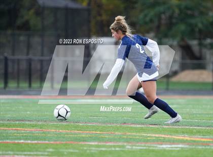 Thumbnail 2 in Smithtown West vs Half Hallow Hills West (NYSPHSAA Section XI Class A Final) photogallery.