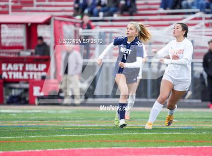 Thumbnail 2 in Smithtown West vs Half Hallow Hills West (NYSPHSAA Section XI Class A Final) photogallery.