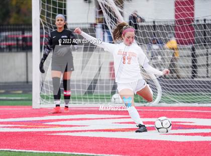 Thumbnail 3 in Smithtown West vs Half Hallow Hills West (NYSPHSAA Section XI Class A Final) photogallery.