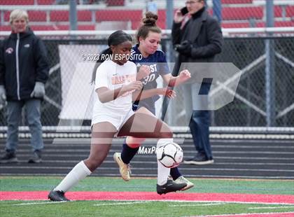 Thumbnail 2 in Smithtown West vs Half Hallow Hills West (NYSPHSAA Section XI Class A Final) photogallery.