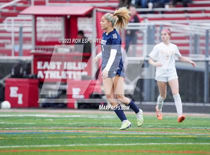 Thumbnail 3 in Smithtown West vs Half Hallow Hills West (NYSPHSAA Section XI Class A Final) photogallery.