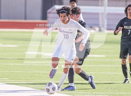 Thumbnail 3 in Richardson vs Royse City (Wylie Men's Soccer Showcase) photogallery.