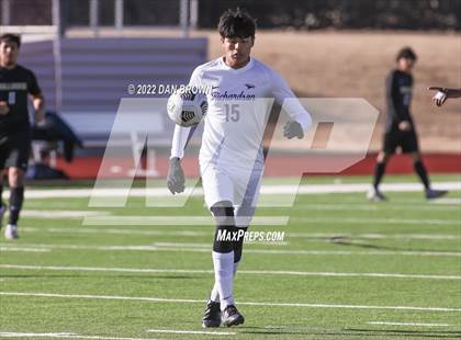 Thumbnail 3 in Richardson vs Royse City (Wylie Men's Soccer Showcase) photogallery.