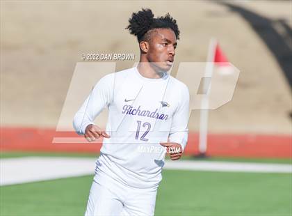 Thumbnail 3 in Richardson vs Royse City (Wylie Men's Soccer Showcase) photogallery.