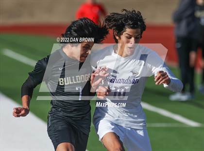 Thumbnail 2 in Richardson vs Royse City (Wylie Men's Soccer Showcase) photogallery.